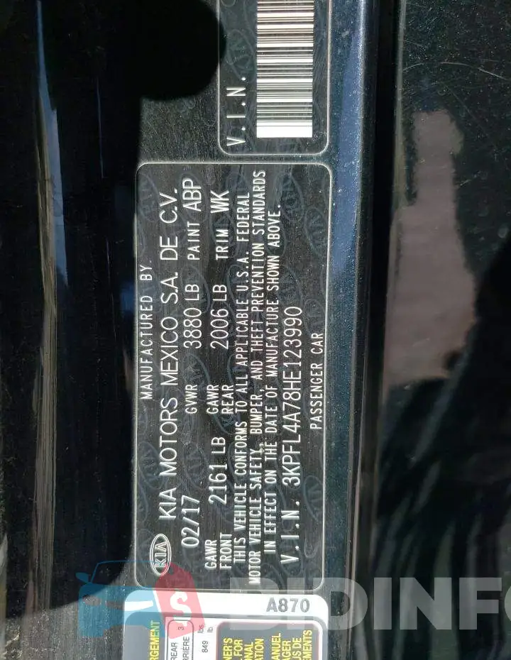 3KPFL4A78HE123990 Photo# 13