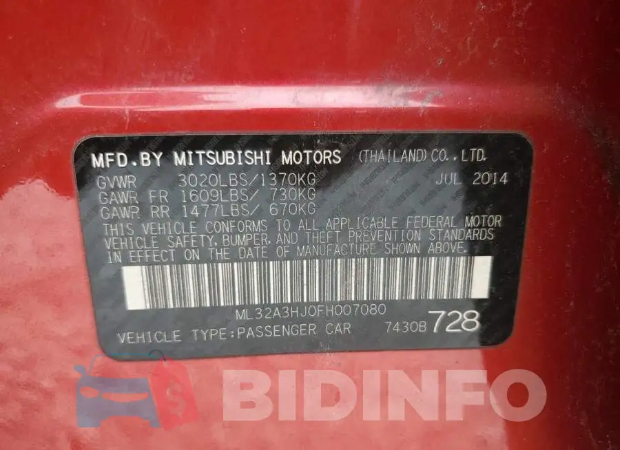 ML32A3HJ0FH007080 Photo# 12