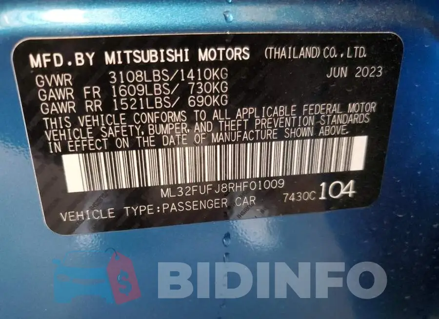 ML32FUFJ8RHF01009 Photo# 12