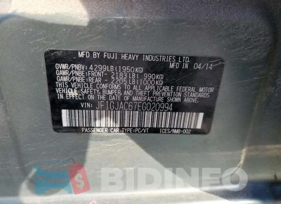JF1GJAC67EG020994 Photo# 12
