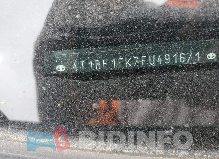 4T1BF1FK7FU491671 Photo# 12