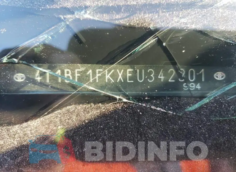 4T1BF1FKXEU342301 Photo# 12