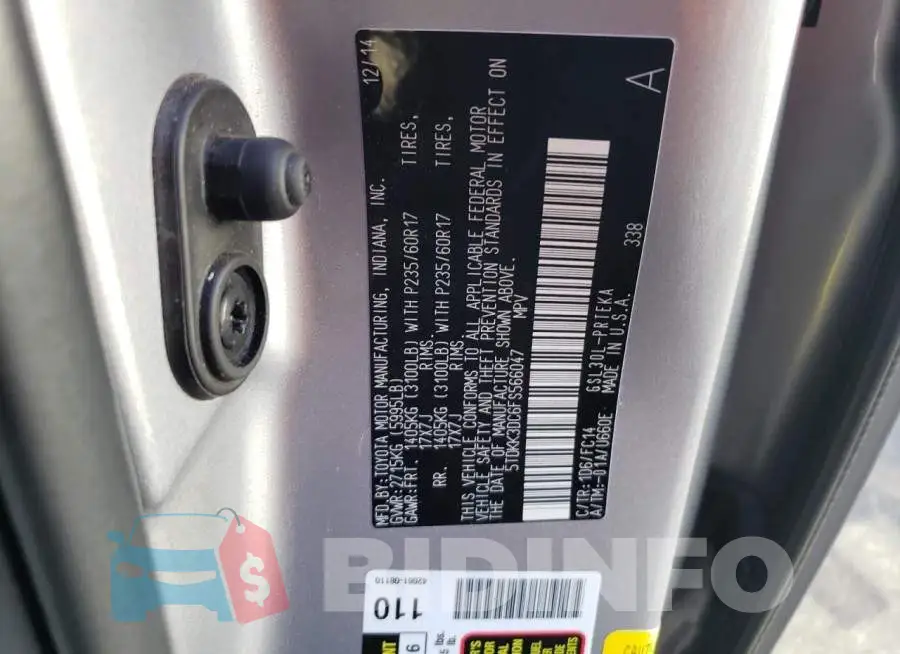 5TDKK3DC6FS566047 Photo# 13