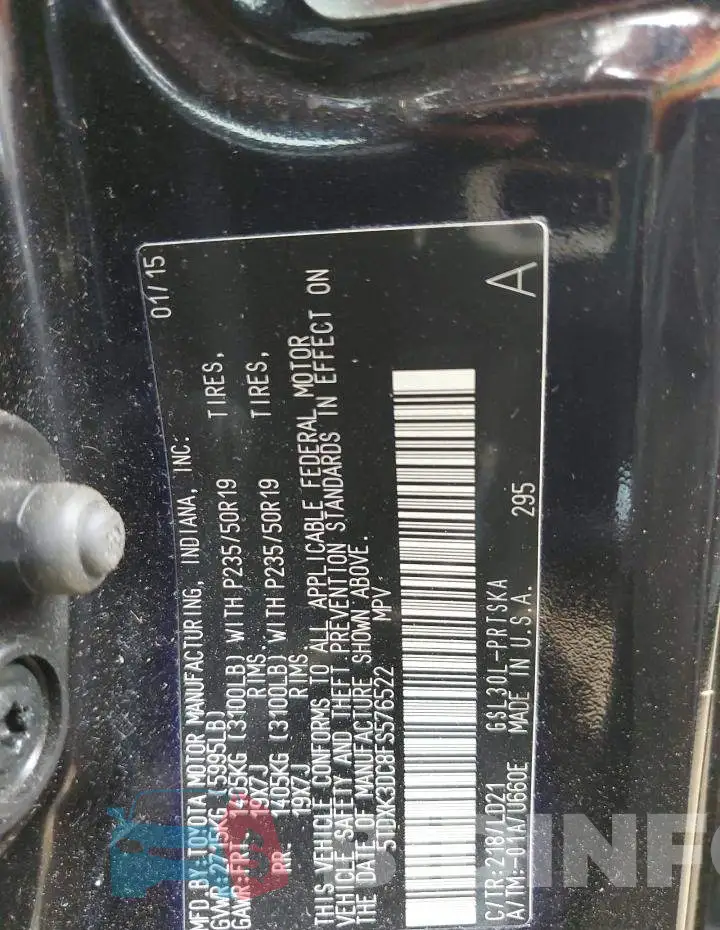 5TDXK3DC8FS576522 Photo# 14