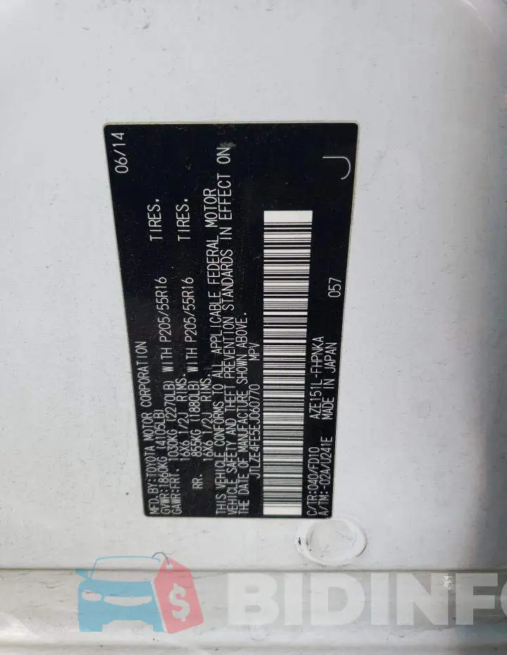 JTLZE4FE5EJ060770 Photo# 12