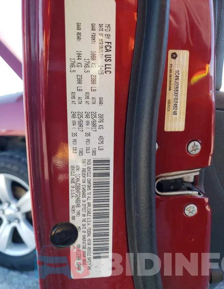 1C4NJDBBXFD248248 Photo# 13