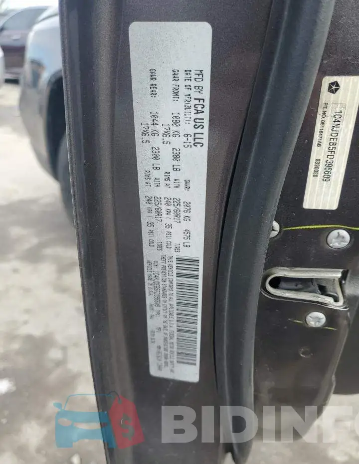 1C4NJDEB5FD396609 Photo# 12