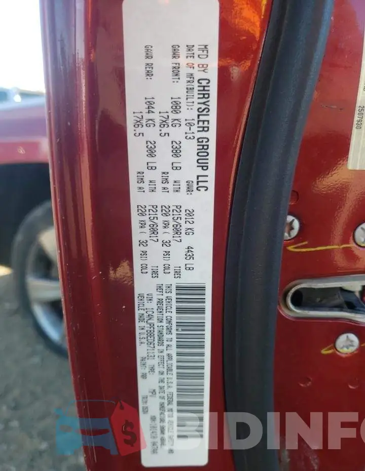 1C4NJPFB8ED671131 Photo# 12