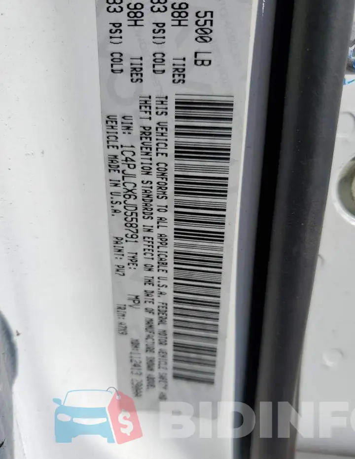 1C4PJLCX6JD558791 Photo# 12