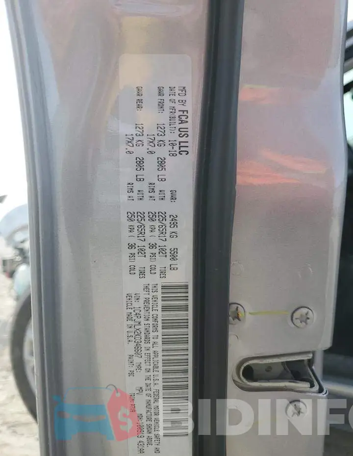 1C4PJMLX2KD346607 Photo# 13
