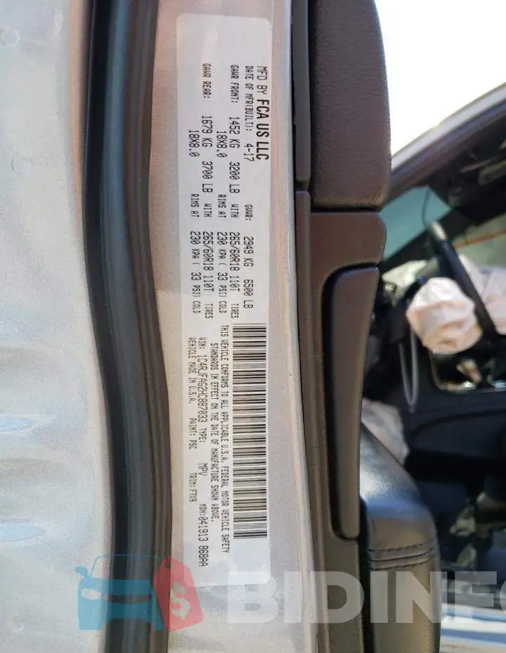 1C4RJFAG2HC887033 Photo# 13