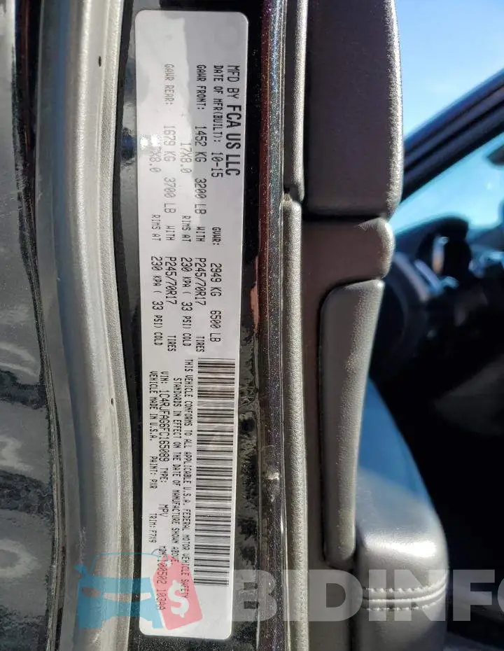 1C4RJFAG6FC165089 Photo# 14