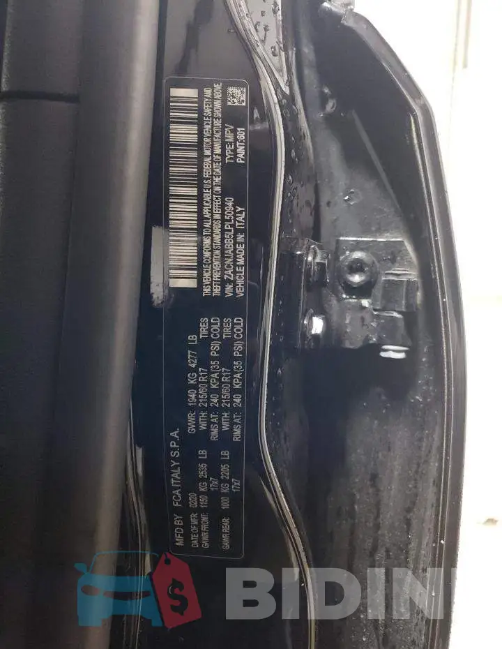 ZACNJABB5LPL50940 Photo# 14