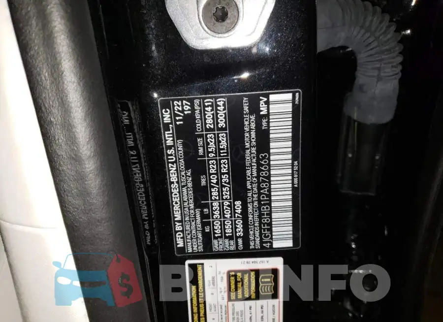 4JGFF8HB1PA878663 Photo# 13