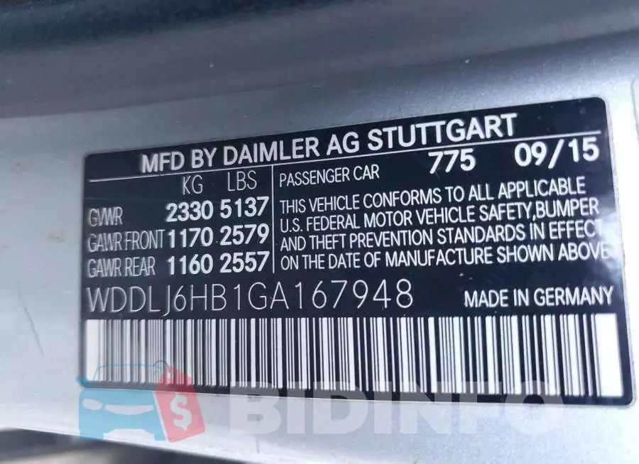 WDDLJ6HB1GA167948 Photo# 12