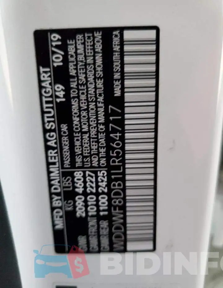 WDDWF8DB1LR564717 Photo# 12