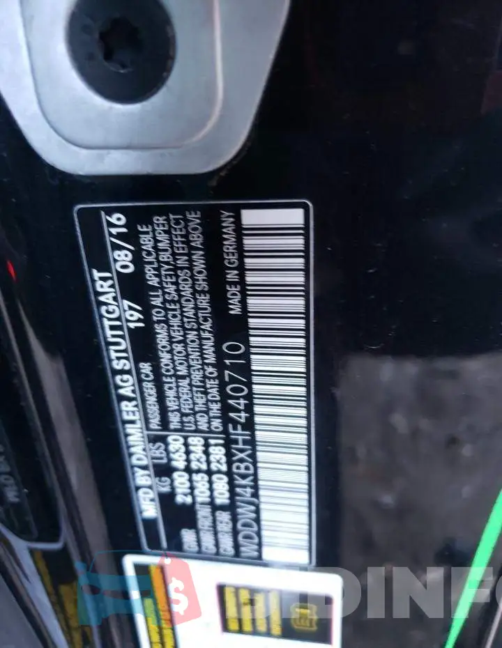 WDDWJ4KBXHF440710 Photo# 13