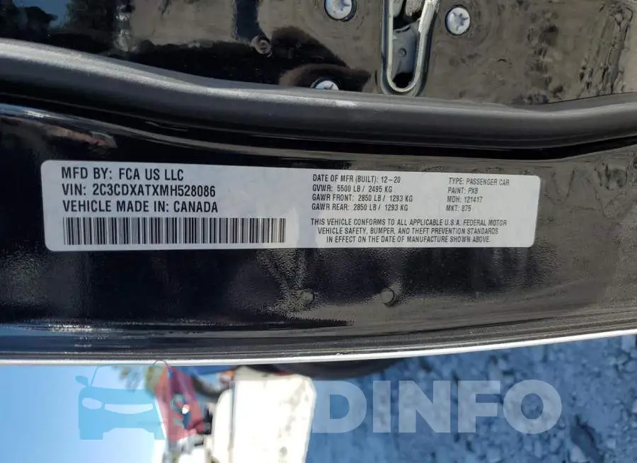 2C3CDXATXMH528086 Photo# 12