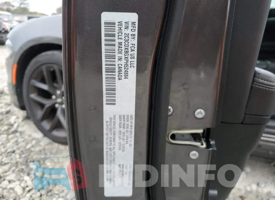 2C3CDXBGXPH524884 Photo# 13
