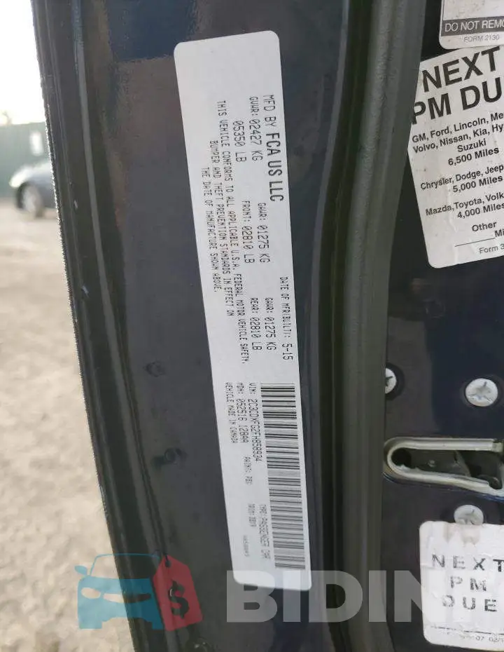 2C3CDXFG2FH858934 Photo# 12