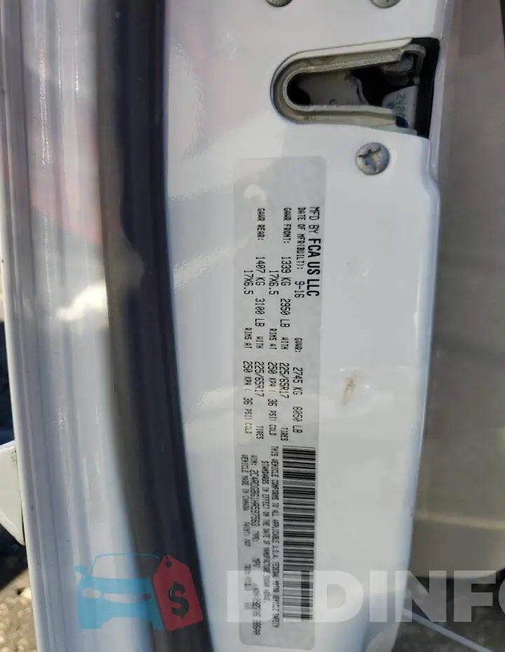 2C4RDGBG1HR597563 Photo# 13