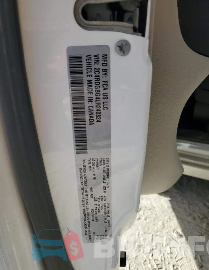 2C4RDGBG4LR240824 Photo# 13