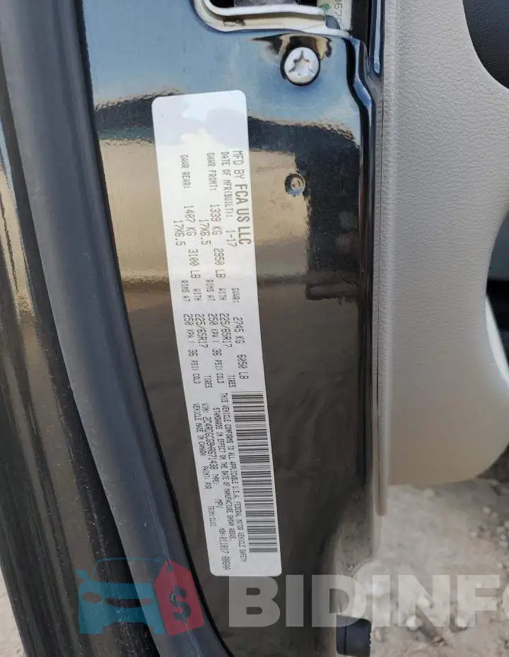 2C4RDGCG9HR671438 Photo# 13