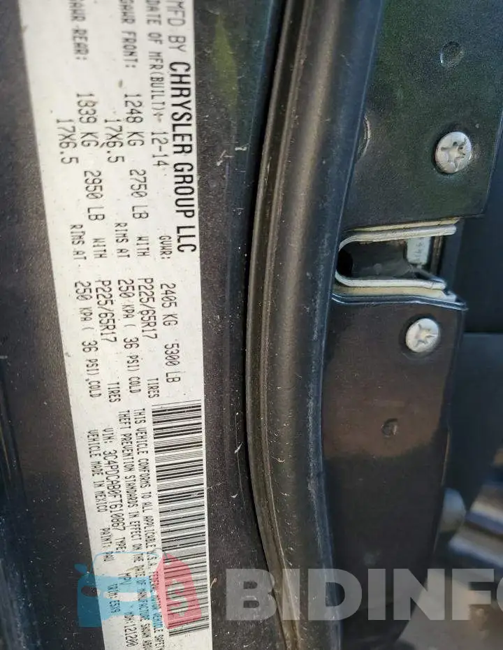 3C4PDCAB0FT610867 Photo# 13