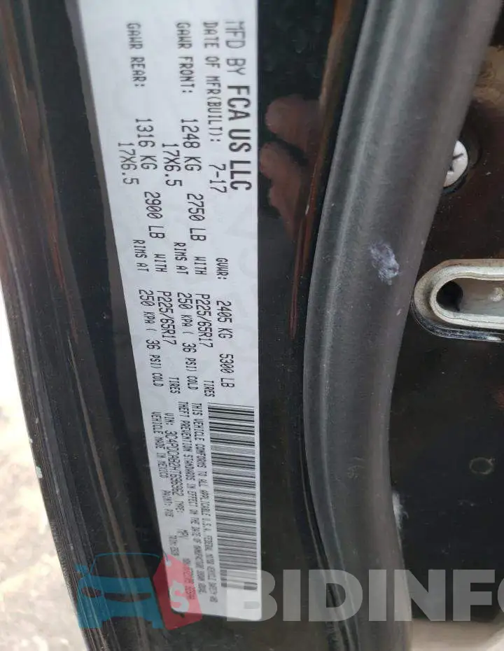 3C4PDCAB2HT696962 Photo# 14