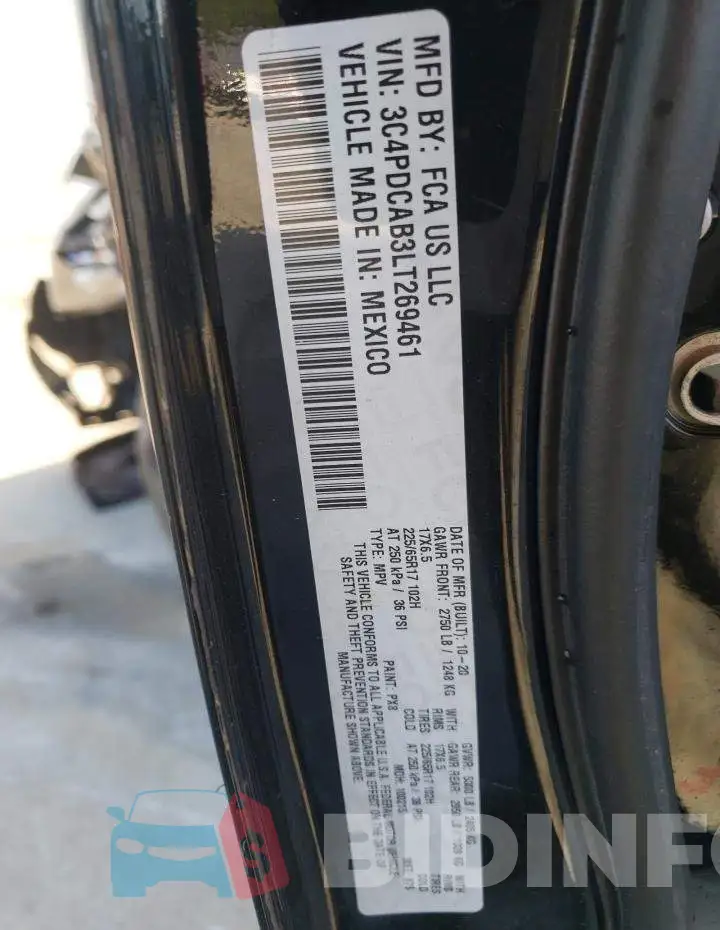 3C4PDCAB3LT269461 Photo# 12
