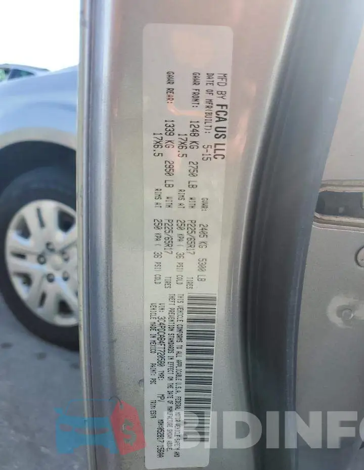 3C4PDCAB4FT720580 Photo# 13