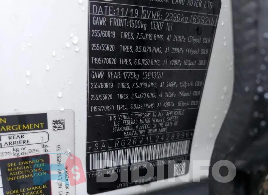SALRG2RV1L2428996 Photo# 14