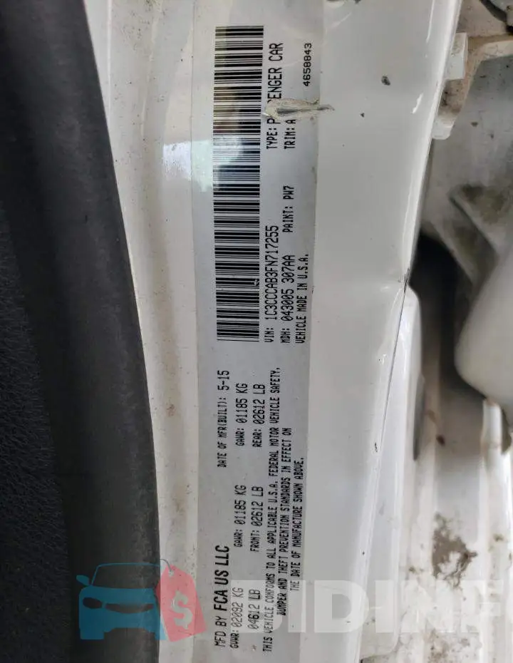 1C3CCCAB3FN717255 Photo# 12