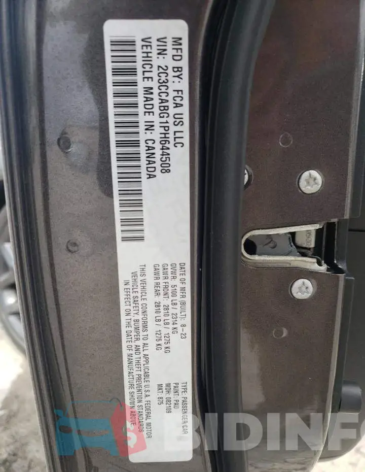 2C3CCABG1PH644508 Photo# 12