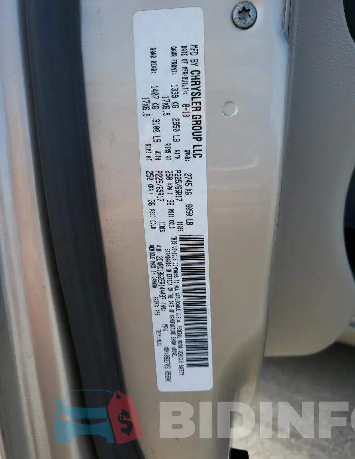 2C4RC1BG2ER144497 Photo# 13