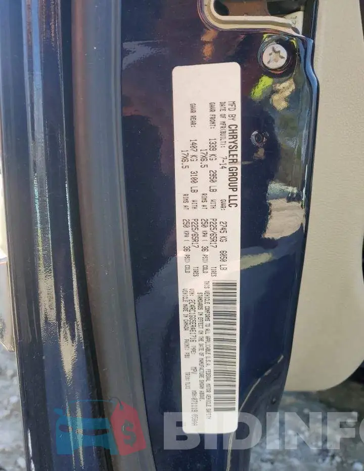 2C4RC1GG5ER461716 Photo# 12