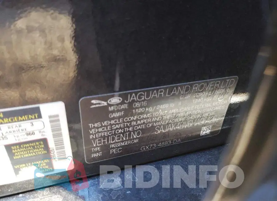 SAJAK4BV6HA964267 Photo# 12