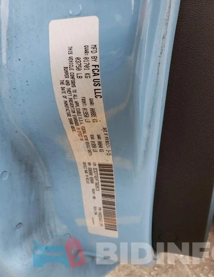 3C3CFFGEXFT662619 Photo# 12