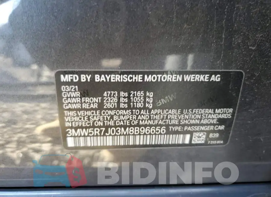 3MW5R7J03M8B96656 Photo# 12