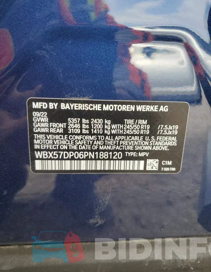 WBX57DP06PN188120 Photo# 13