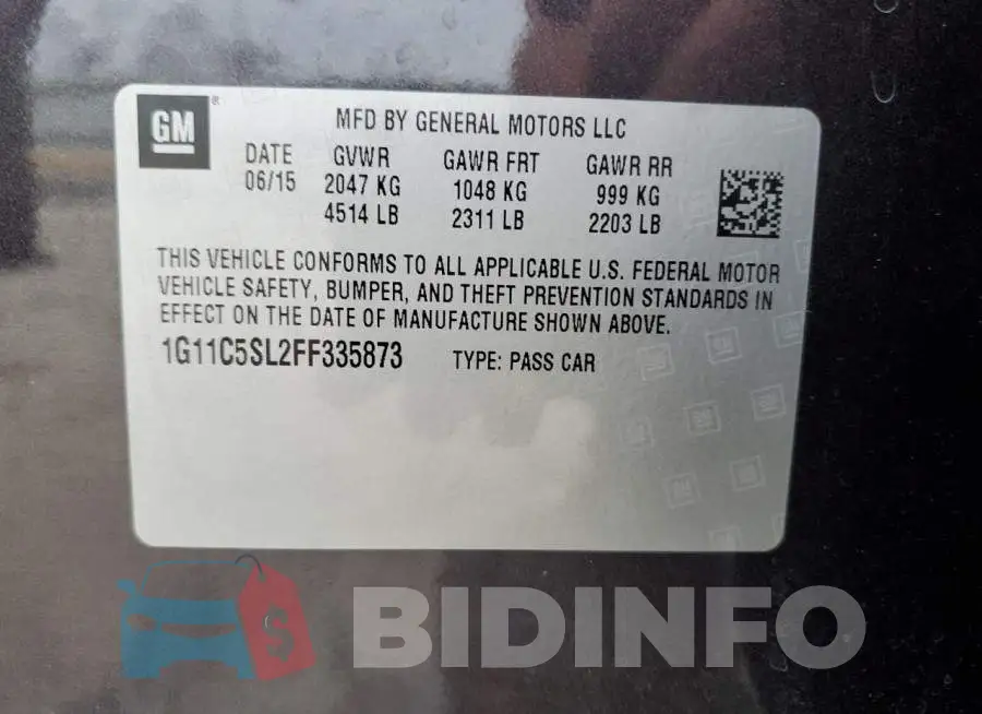 1G11C5SL2FF335873 Photo# 12