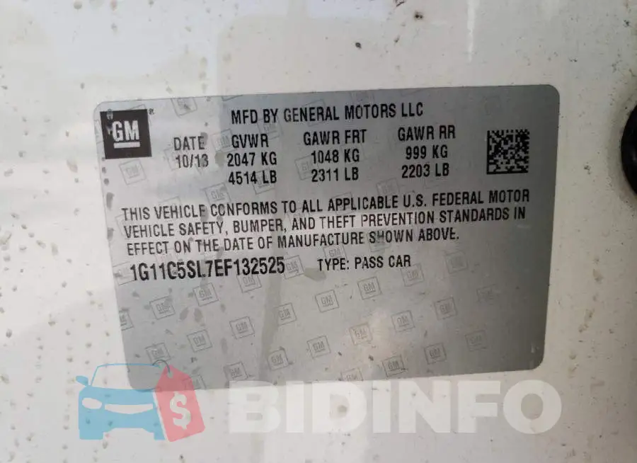 1G11C5SL7EF132525 Photo# 12