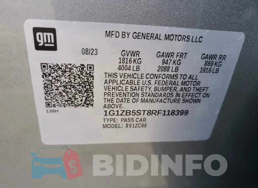 1G1ZB5ST8RF118399 Photo# 12