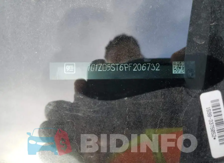 1G1ZD5ST6PF206732 Photo# 12