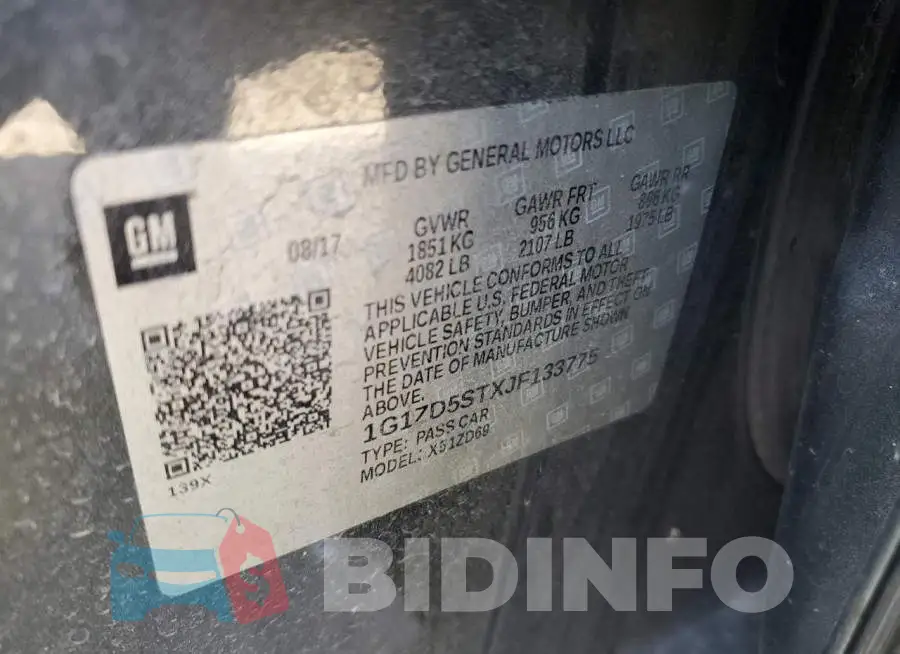 1G1ZD5STXJF133775 Photo# 13
