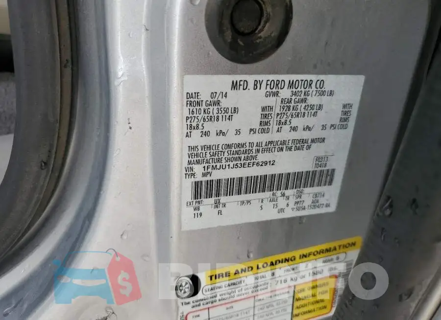 1FMJU1J53EEF62912 Photo# 12