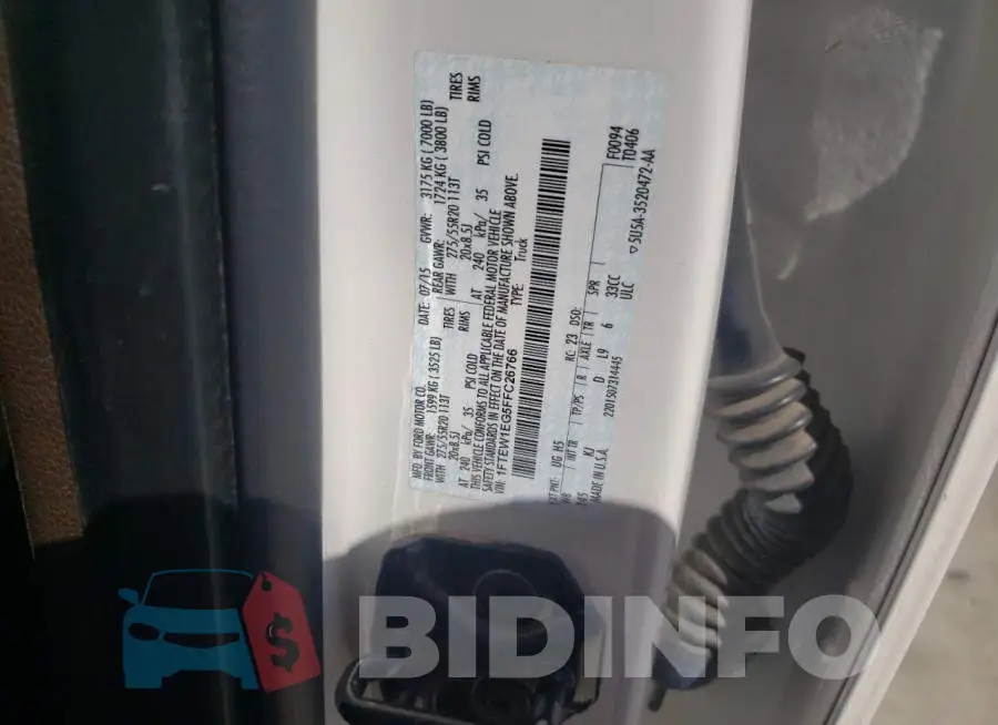 1FTEW1EG5FFC26766 Photo# 12