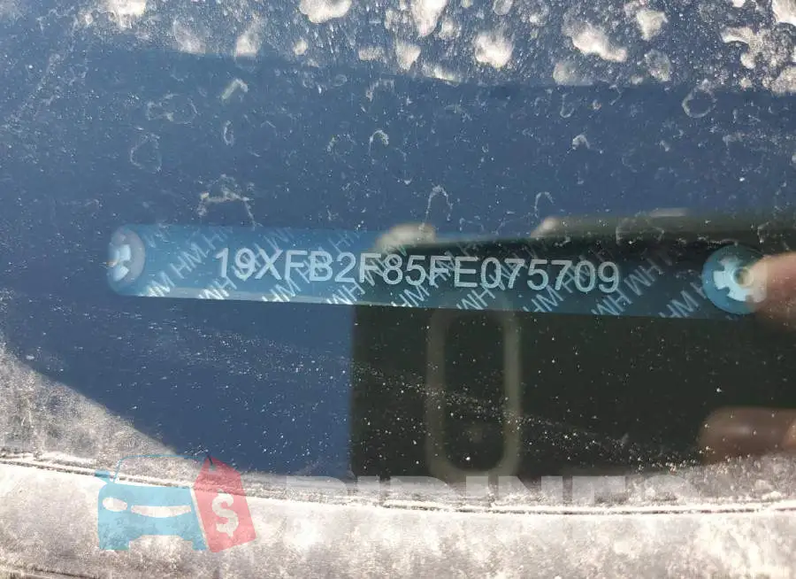 19XFB2F85FE075709 Photo# 12