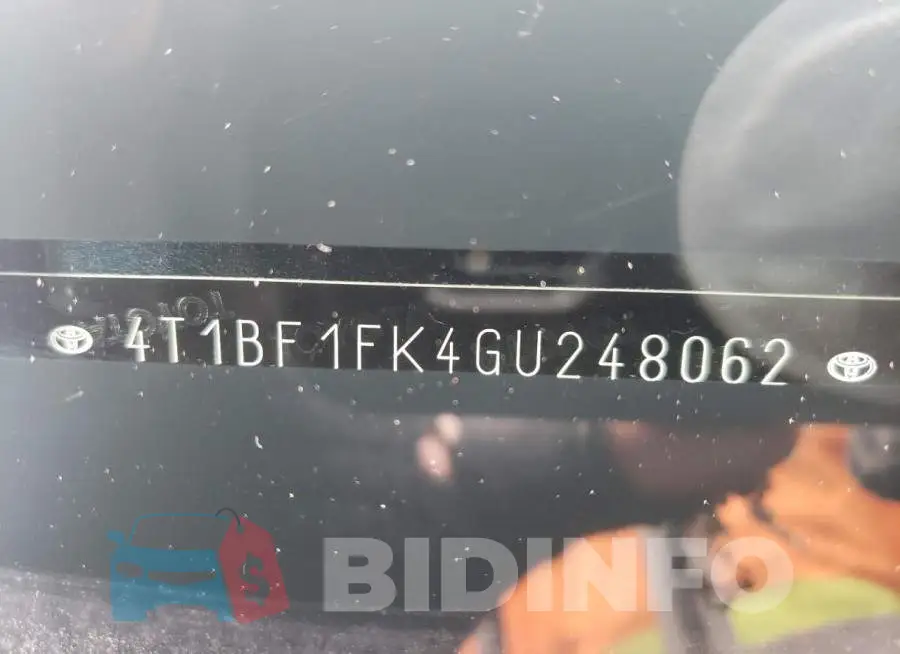 4T1BF1FK4GU248062 Photo# 12