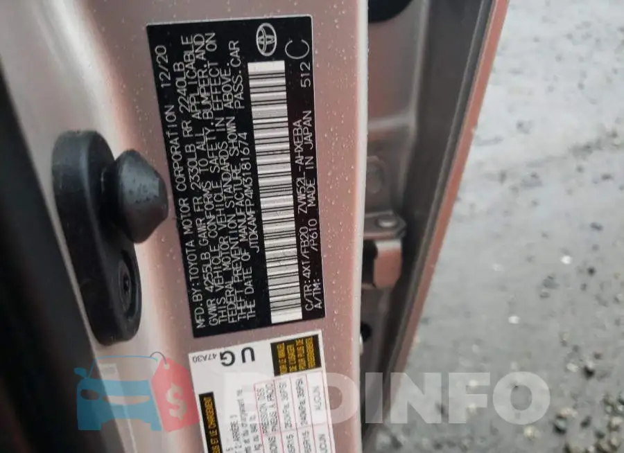 JTDKAMFP4M3181674 Photo# 13